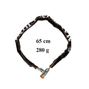 zapięcie blokada do roweru motocykla zabezpieczenie 2 x kluczyk mocne 65 cm