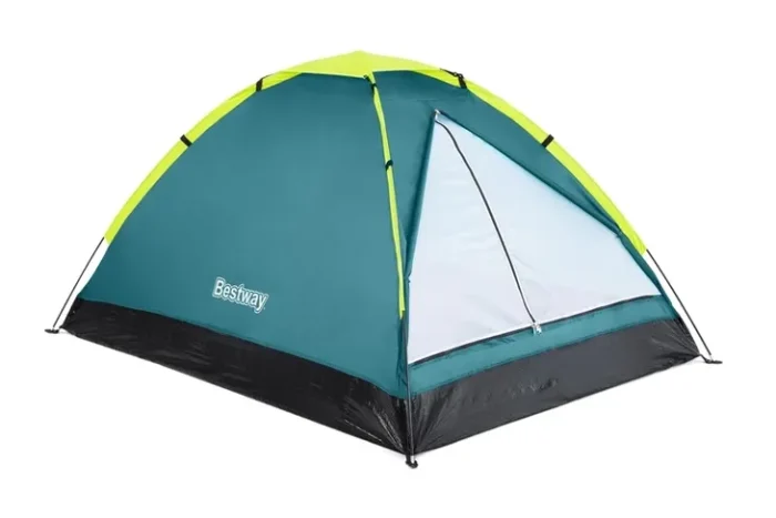 Namiot Bestway Cool Dome rozłożony na kempingu.