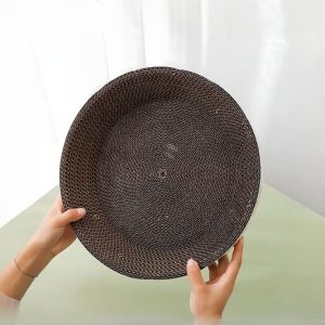 🐈🐈‍⬛😺drapak dla kota kartonowy okrągły miska legowisko 50 cm do drapania🐈🐈‍⬛😺