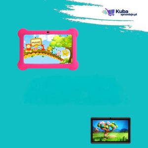 tablet edukacyjny 7" dla dzieci do nauki zabawy gier bajek android wifi etui