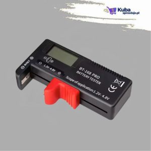 cyfrowy tester miernik baterii ogniw uniwersalny aa aaa 9v 18650 lcd