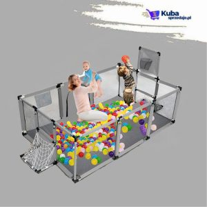 kojec dziecięcy plac zabaw suchy basen dla dzieci 235x129cm boisko piłki